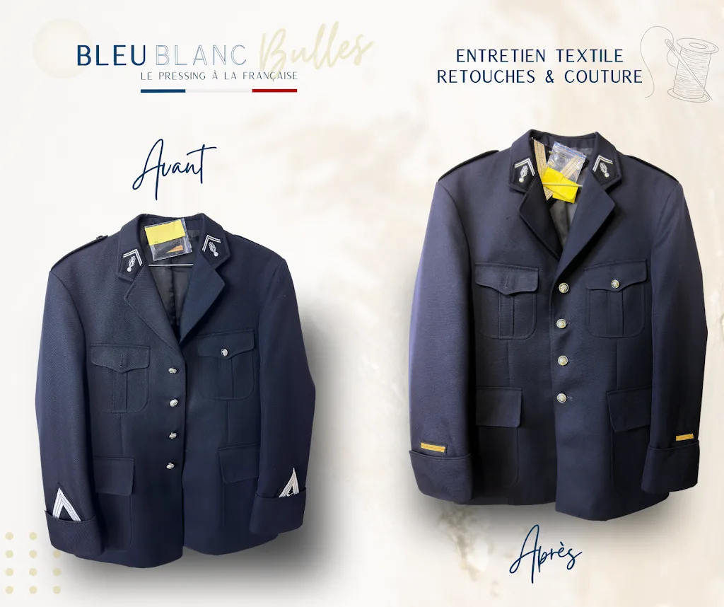 Pressing Bleu Blanc Bulles - photo 2