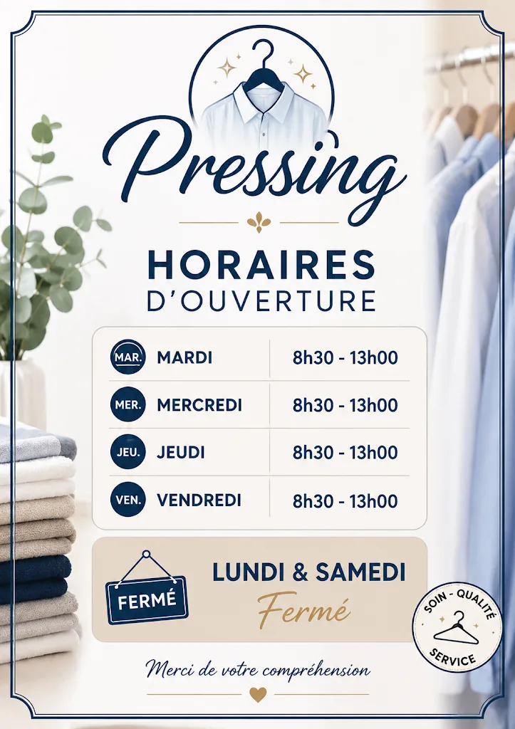 Pressing Neuf et Net - photo 2