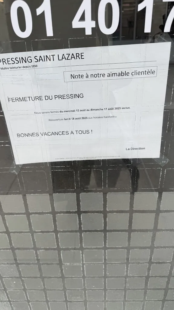PRESSING SAINT LAZARE - photo 1