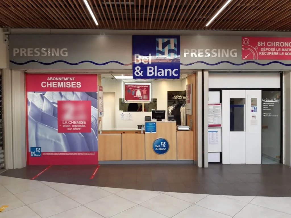 Pressing Bel & Blanc Vannes Carrefour Le Fourchene - photo 1