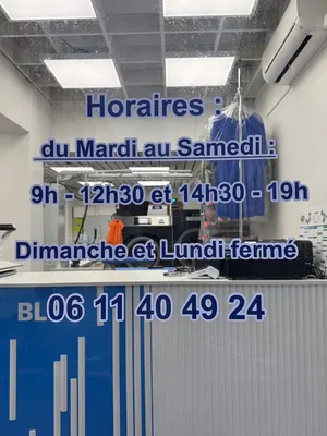Pressing Label Bleu