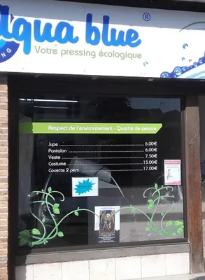 AQUA BLUE pressing écologique